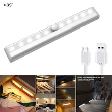 Load image into Gallery viewer, Set Of 3 - Rechargeable LED Light With Motion Sensor